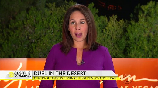 Clinton and Sanders dominate first Democratic debate