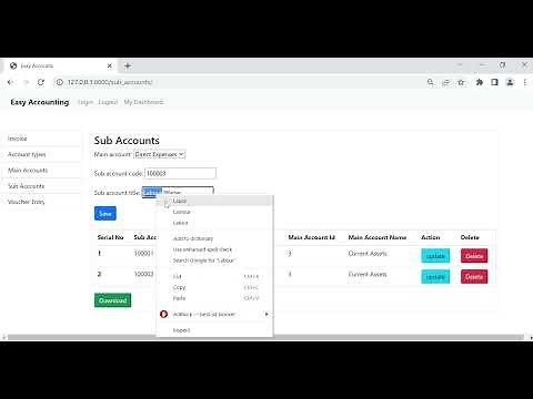 Easy Accounting | Django based Accounting System | Web Accounting Application | ERP System