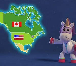 Niagara Falls, Canada and USA - Cbeebies