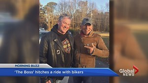 Bikers save Bruce Springsteen