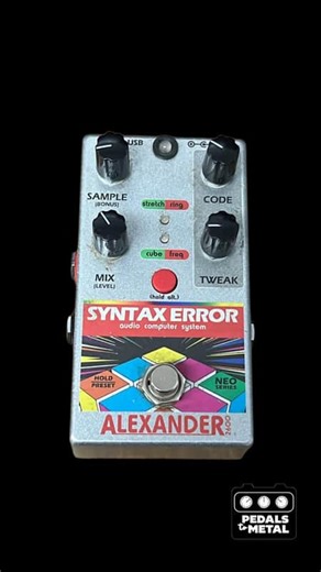 Alexander Pedals Syntax Error-x15896 | Reverb