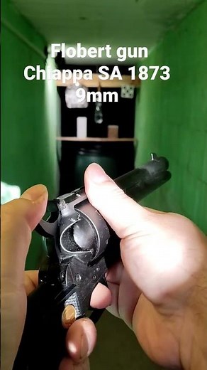 🔥Flobert Revolver Chiappa SA 1873 - 9 mm🔥 #shorts #9mm #guns