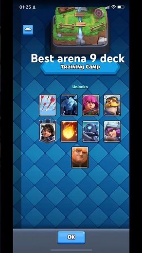 Best arena 9 deck in clash Royale 👑