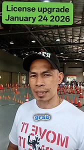 UPDATE, KA BHARDZ! 🔔 📢 LICENSE UPGRADE CARAVAN Non-Professional ➡️ Professional 📅 Kailan: January 24, 2026 (Saturday) 📍 Saan: Grab Marikina Warehouse 👥 Slots: First 400 participants only 💰 Fee: ₱1,000 (kasama na ang medical at LTO) 📌 Mga Requirements: ✔️ At least 6 months validity ng Non-Professional License ✔️ Walang violation — zero demerits 👋 Kita-kits, Ka Bhardz! 🛵 Ride safe palagi. 🙏 God bless sa ating lahat. Referral code HOA | Eldredge Belarma Barde