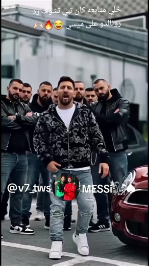 رد رونالدو على ميسي بأسلوب ليبي مميز