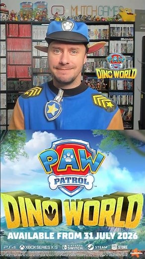 Paw Patrol Dino World Coming July 31st 2026