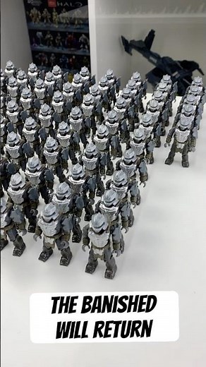 Halo Infinite Mega Construx Banished reinforcements.