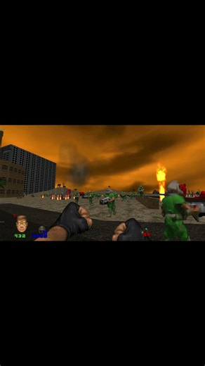 Brutal Doom CyberdemonLord vs 999 DooM BFG9000 Marines