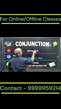 Master Conjunctions in Just One Class 💯