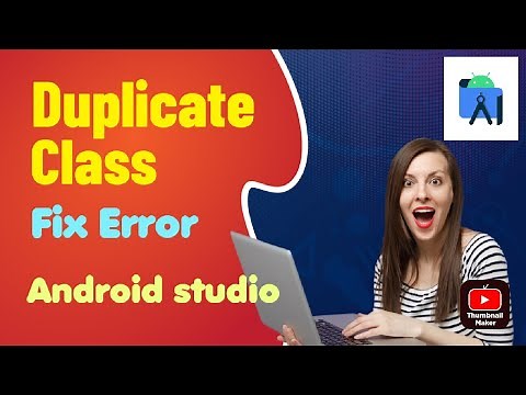 How to fix Duplicate Class found in Android Studio || How to Fix Duplicate Class || Android Studio