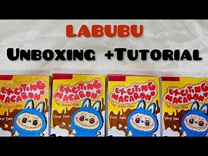 How to make a blind box | labubu blind box tutorial | tutorial | |ASMR | @paperfrogx