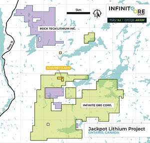 Infinite Ore Adds to Historical Resources on Jackpot Lithium Project