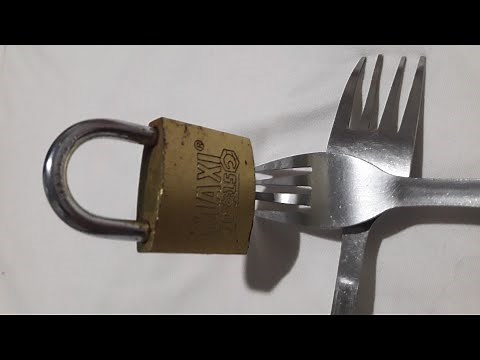 Como abrir un candado fácil