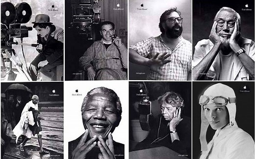 1997年苹果经典广告：Think different