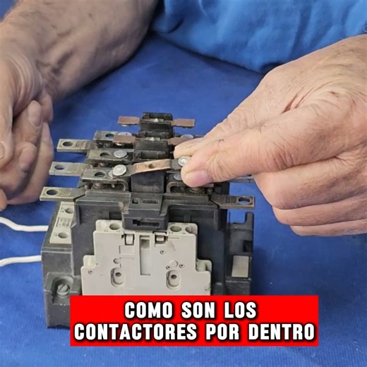 El Angelito on Instagram: "Que son los CONTACTORES y Para que Sirven? . Vamos a ver Cómo Funciona un Contactor, como se usa, sus partes y para que sirve. Bien Explicado, mostrando su interior y sus partes."
