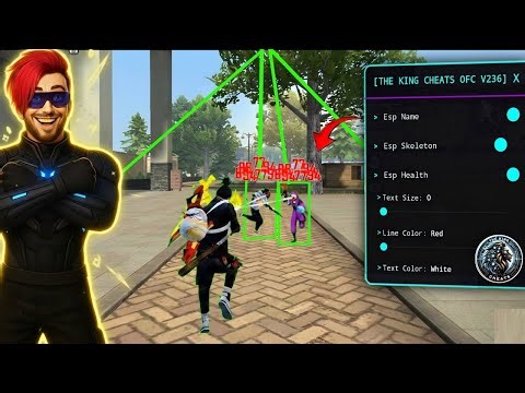 I Use KING CHEATS App For Rank Push In Free Fire 🔥 the king cheats mod menu download link 🤯