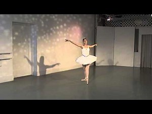 Nutcracker Ballet, Snow Queen solo (Queen of the North Winds)