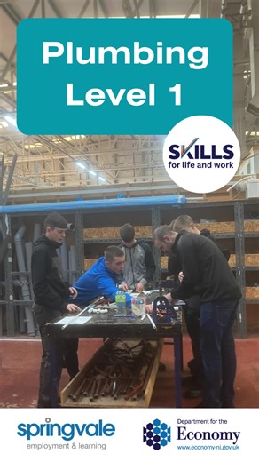 Our Level 1 plumbing students are enjoying their course working closely with our tutors learning the basics of plumbing from cutting pipes to creating piping systems. They also learn some of the basics like how to replace taps on a sink so whether its a repair or fitting new taps. The knowledge from our tutors who have spent years in the industry and working closely with our placement providers and apprenticeship providers we tailor the course to ensure they get the relevant skills required to w