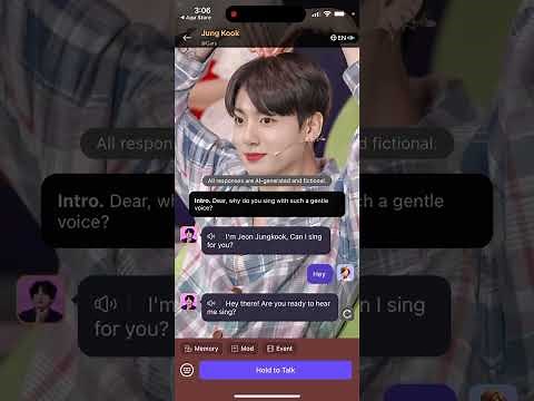 PolyBuzz app (Poly.ai) - create AI chatbot - how to use?