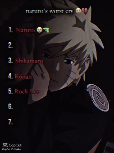 worst cry in Naruto anime