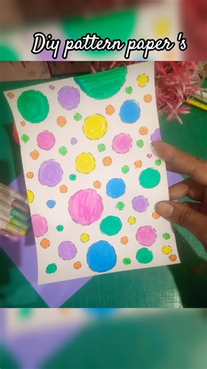 cute pattern paper for journal supplies ♥️ ✨ #art #shortsfeed #craft #viral #diy #trending