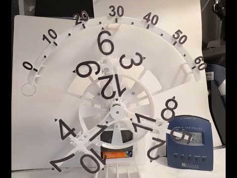 Geneva-style clock