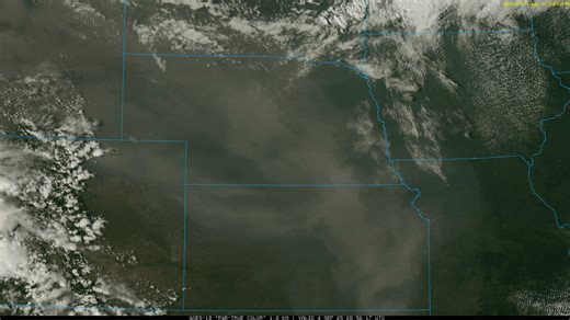 16K views · 52 reactions | Have you noticed hazy skies today? Well northwesterly winds aloft have dragged down a plume of canadian wildfire smoke across the area. This plume can be seen clearly from above thanks to our satellites' view. Be advised as air quality at the surface may be reduced, potentially impacting sensitive groups. | US National Weather Service Hastings Nebraska | Facebook