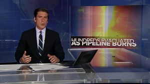 Massive pipeline fire still burning in Texas