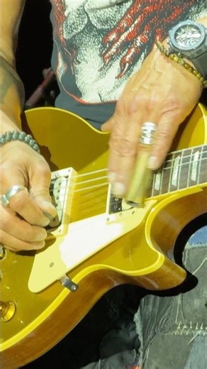 Wait… Is Slash Playing With a SLIDE on His Finger Right Here?? 😳
