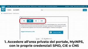 Delega INPS online con SPID, CIE o CNS per i figli minorenni