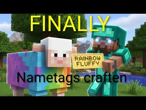 FINALLY: Craft your own name tags! 😍 1.21