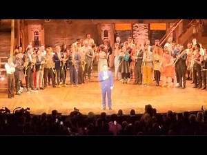 Hamilton Hamburg Opening Night - Lin-Manuel Miranda's Speech (Curtain Call)
