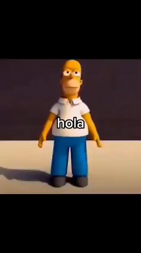 Hola 🤠 #meme #memestiktok #homero #simpsons #caricatura #cartoon #fox #para #parati #fyp #disney #thesimpsons #hola #saludo #humor #comedia #comedy #shitposting #shitpost