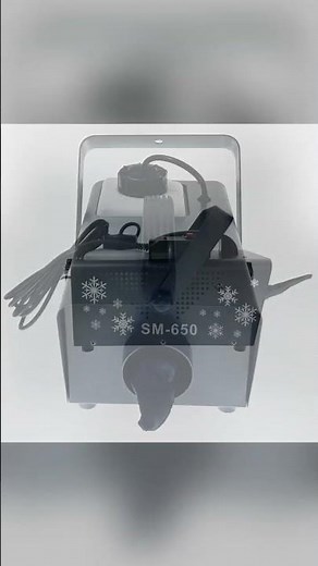 Best-seller: DL Snow II 650W artificial snow machine with Wireless Control