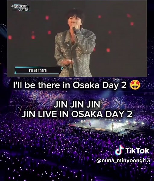 Jin Live in Osaka Day 2: BTS Concert Experience