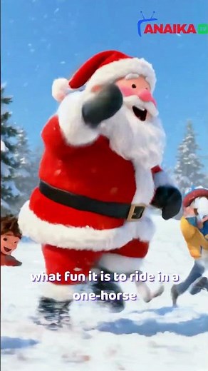 Jingle Bells 🎄 Santa Snow Adventure 🎅 | #Shorts #Christmas