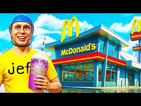 Jeffy Tries The GRIMACE SHAKE In GTA 5!