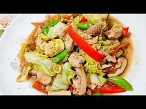 GINISANG REPOLYO WITH CHICKEN /PANLASANG PINOY RECIPE