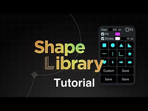 Shape Library for After Effects Tutorial