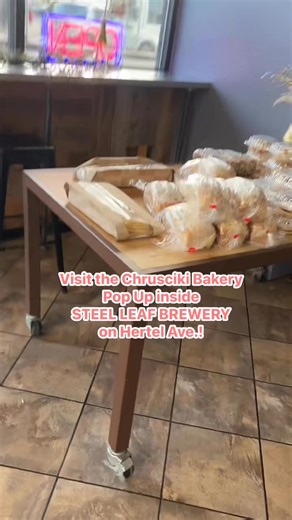 3.4K views · 25 reactions | Buffalo friends: You can grab your favorite Chrusciki Bakery staples inside Steel Leaf Brewery every Saturday through the holiday season!  Stop in on Hertel Ave. today until 8pm and get ready for your Thanksgiving desserts!  | Chrusciki Bakery, Inc. | Facebook