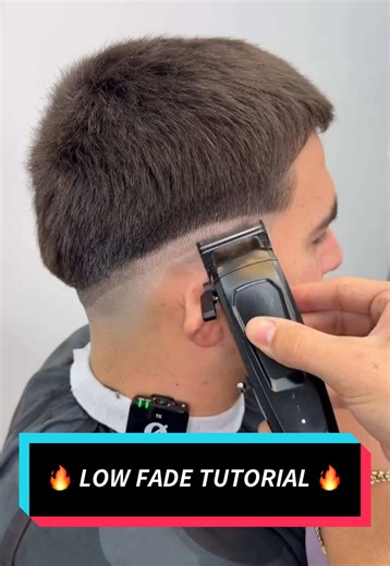 Flawless Low Fade Barber Tutorial with ASMR Sounds