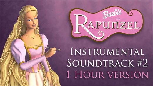 【芭比长发公主】芭比长发公主原声音乐Barbie as Rapunzel Instrumental Soundtrack #2 [1 Hour Version]