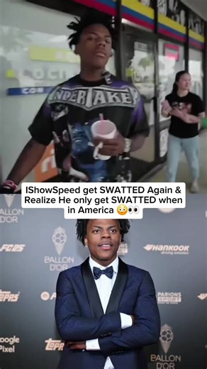 IShowSpeed Gets Swatted Again — Why It Happens in America