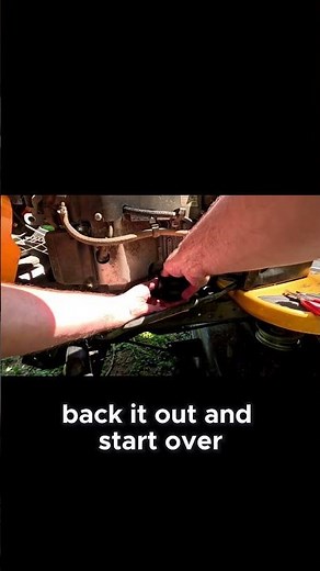 Don't Over-Tighten! Cub Cadet Oil Filter Tip