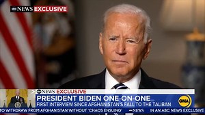 518K views · 795 reactions | EXCLUSIVE: When asked by George Stephanopoulos if he believes the Taliban has changed, President Biden said, “I think they're going through sort of an existential crisis about do they want to be recognized ... as being a legitimate government.” https://gma.abc/3j5XNTH | Good Morning America | Facebook
