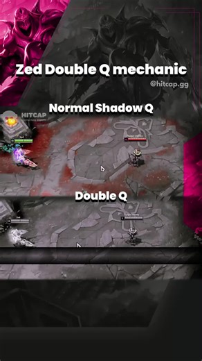 Zed double Q mechanic explained #leagueoflegends #zed #loltips #lolguide #leagueoflegendsriotgames