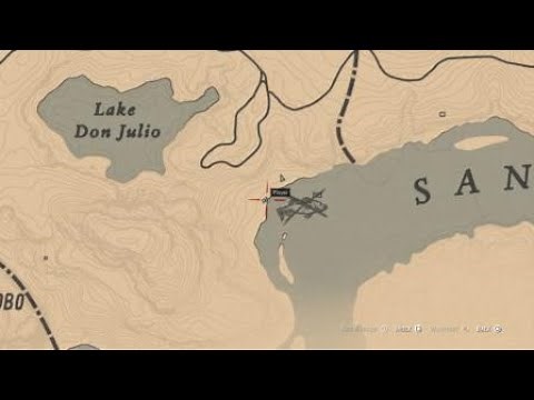 RDR2 Red Dead Redemption 2 LEGENDARY fish LARGEMOUTH BASS at San Luis River