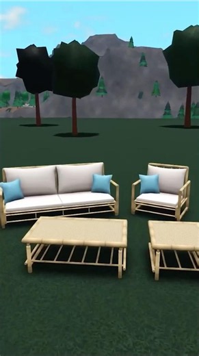 🛝Bloxburg UPDATE: New Backyard Hangout Build Items! #roblox #bloxburg #shorts #robloxbloxburg