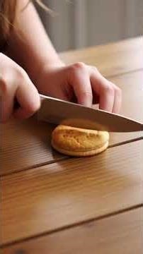 cutting a biskut 🍪