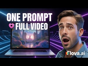 I Tested Flova.ai: One Prompt → Full AI Video (No Editing)